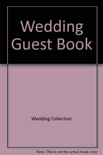 Imagen de archivo de Wedding Guest Book a la venta por Top Notch Books