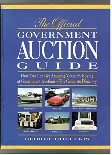 Imagen de archivo de The Official Government Auction Guide a la venta por Better World Books: West
