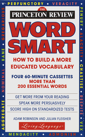 9780517593554: The Princeton Review Wordsmart I Audio Program: How to Build a More Educated Vocabulary (4 60-min cass)