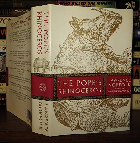 Stock image for The Pope's Rhinoceros: A Novel for sale by SecondSale
