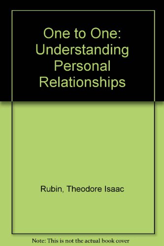 9780517600108: One to One: Understanding Personal Relationships
