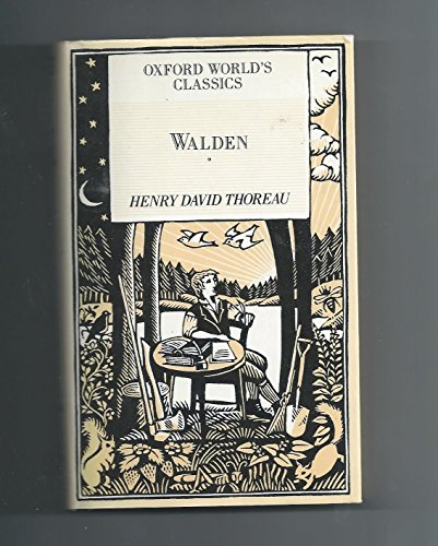 Stock image for Walden, or Life in the Woods (Oxford Worlds Classics) for sale by Blue Vase Books