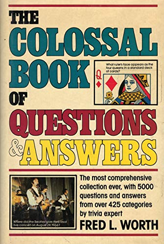 Beispielbild fr Colossal Book Questions and Answers zum Verkauf von Better World Books