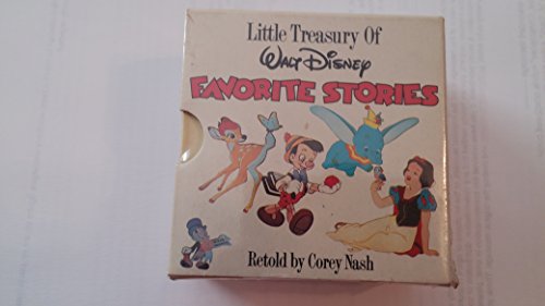 Stock image for Little Treasuries: Walt Disneys Favorite Stories, 6 Vol. Boxed Set for sale by Red's Corner LLC