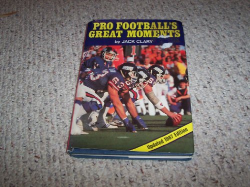 Imagen de archivo de Pro Footballs Great Moments 1989 a la venta por Better World Books