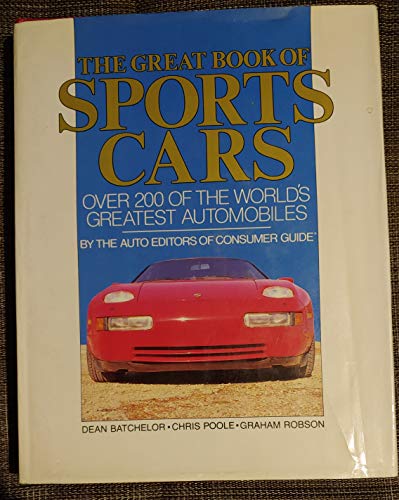 Imagen de archivo de Great Book of Sports Cars a la venta por ThriftBooks-Dallas