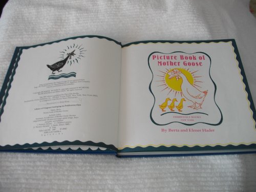 Imagen de archivo de Picture Book of Mother Goose a la venta por Better World Books: West