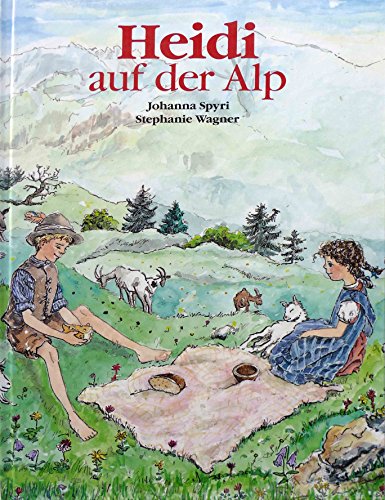 Imagen de archivo de Heidi auf der Alp. a la venta por Antiquariat Armebooks