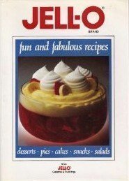Stock image for Jell-O Brand Fun and Fabulous Recipes for sale by UHR Books