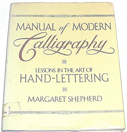 Imagen de archivo de Manual Of Modern Calligraphy a la venta por HPB Inc.