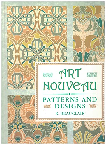 Imagen de archivo de Art Nouveau Patterns and Designs (oversized edition) a la venta por Books From California