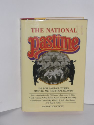 Beispielbild fr National Pastime zum Verkauf von Wonder Book