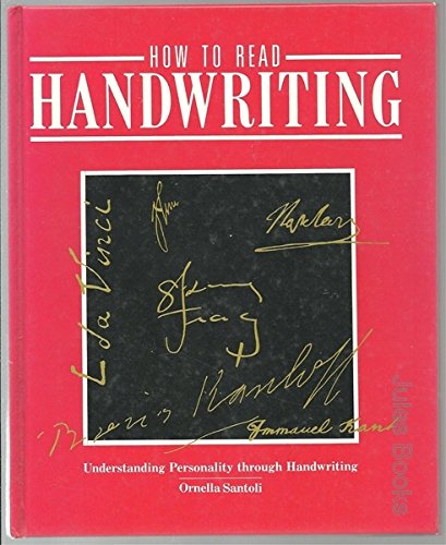 Stock image for How To Read Handwriting for sale by Wonder Book