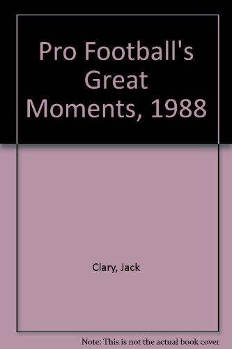 9780517670026: Pro Football's Great Moments