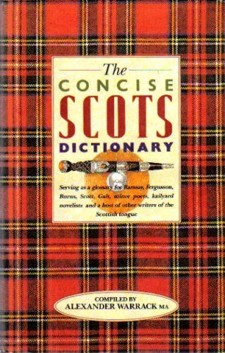Stock image for Concise Scots Dictionary for sale by -OnTimeBooks-