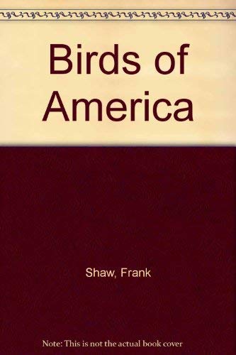 Stock image for Birds of America for sale by Better World Books