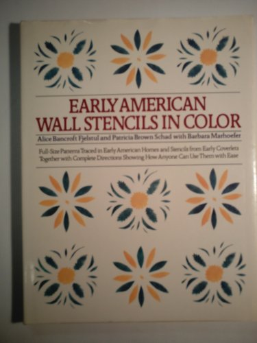 Imagen de archivo de Early American Wall Stencils in Color a la venta por -OnTimeBooks-