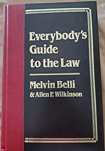 9780517686324: Everybody's Guide to the Law