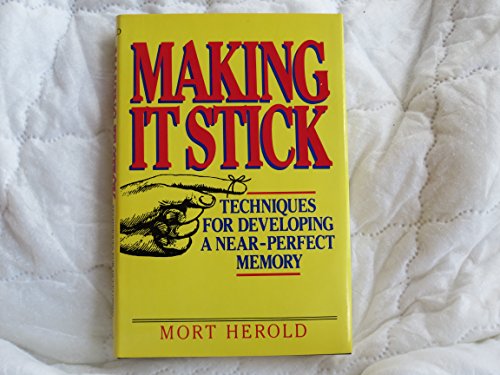 Beispielbild fr Making it Stick: Techniques for Dev N zum Verkauf von Wonder Book
