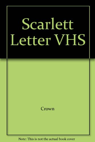 Scarlett Letter VHS (9780517751428) by Crown