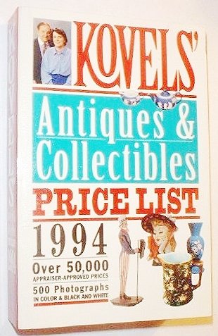 Stock image for Kovels' Antiques and Collectibles Price List, 1994 for sale by A Good Read, LLC