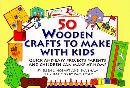 Stock image for 50 Wooden Crafts to Make with Kids: Prince for sale by ThriftBooks-Atlanta