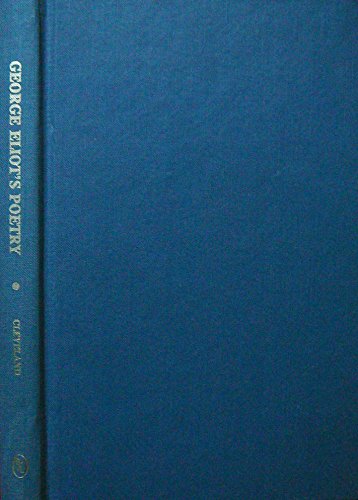 9780518101765: George Eliot's Poetry And Other Studies.