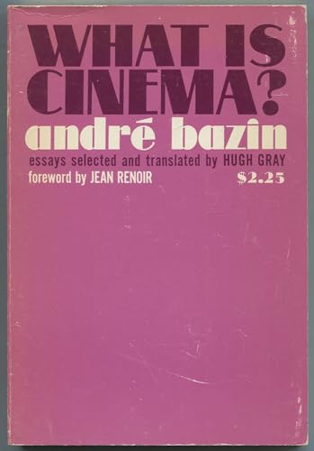 Beispielbild fr What Is Cinema? (Vol 1) zum Verkauf von Wonder Book