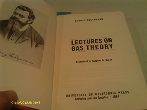 9780520001428: Lectures on Gas Theory