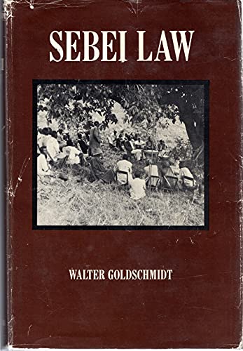 Imagen de archivo de Sebei Law a la venta por Better World Books