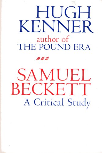 Imagen de archivo de Samuel Beckett: A Critical Study a la venta por HPB-Ruby