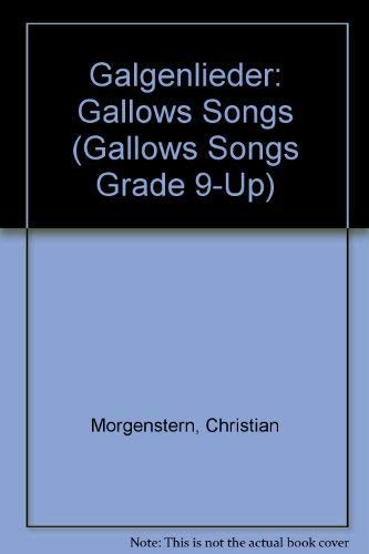 9780520008830: Christian Morgenstern's Galgenlieder