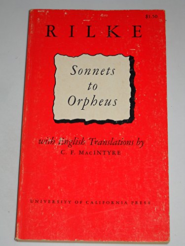 Stock image for Sonnets to Orpheus, Bilingual Edition for sale by ThriftBooks-Dallas
