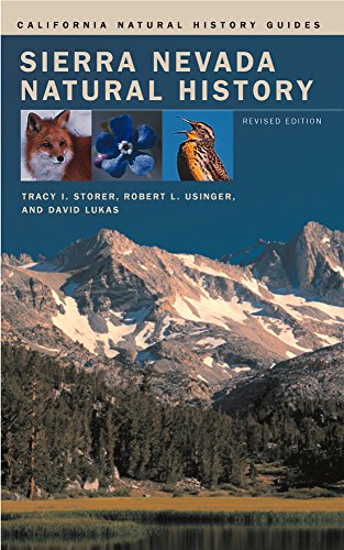 Beispielbild fr Sierra Nevada Natural History an Illustrated Handbook zum Verkauf von Black and Read Books, Music & Games