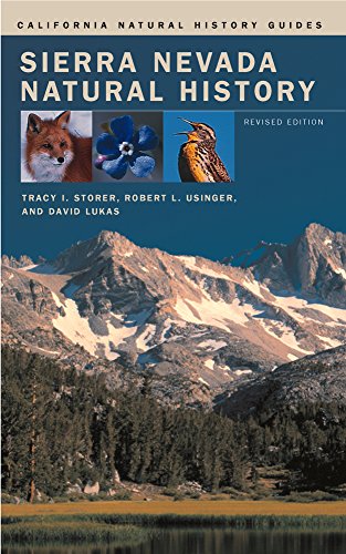 Imagen de archivo de Sierra Nevada Natural History: An Illustrated Handbook a la venta por Wonder Book