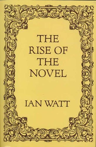 Beispielbild fr The Rise of the Novel zum Verkauf von Better World Books: West