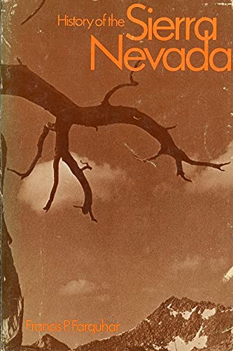 Beispielbild fr History of the Sierra Nevada zum Verkauf von Better World Books