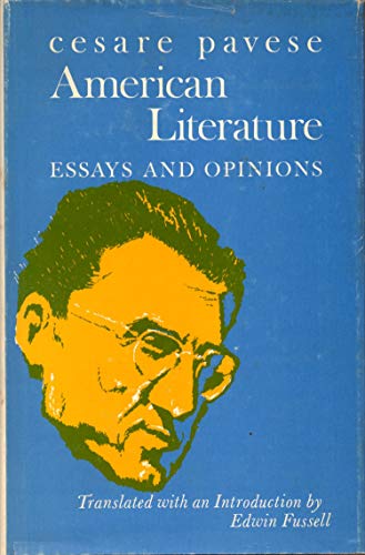 Beispielbild fr American Literature : Essays and Opinions zum Verkauf von Better World Books