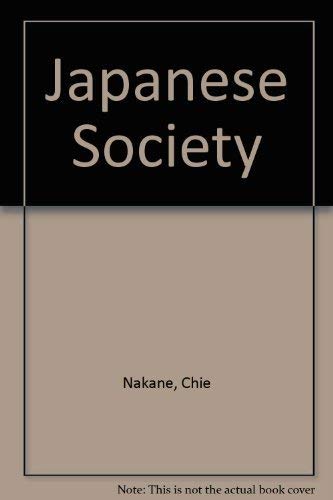 9780520016422: Japanese Society