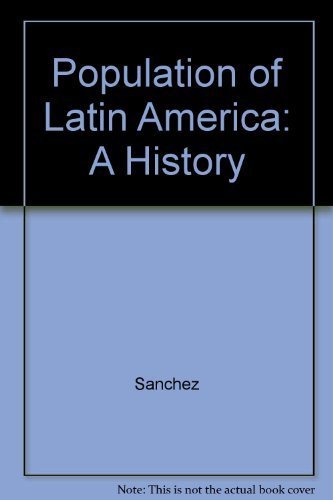 Stock image for The population of Latin America;: A history for sale by HPB-Diamond