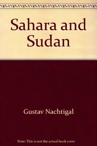 Beispielbild fr Sahara and Sudan zum Verkauf von Books From California