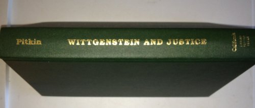 Imagen de archivo de Wittgenstein and Justice : On the Significance of Ludwig Wittgenstein for Social and Political Thought a la venta por Better World Books