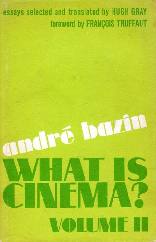 Imagen de archivo de What is Cinema? Volume II a la venta por Second Story Books, ABAA