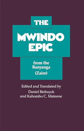 Beispielbild fr The Mwindo Epic from the Banyanga zum Verkauf von Better World Books