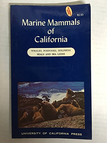 Stock image for Marine mammals of California, (California natural history guides) for sale by HPB-Ruby