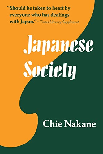 Imagen de archivo de Japanese Society (Center for Japanese Studies, UC Berkeley) a la venta por SecondSale