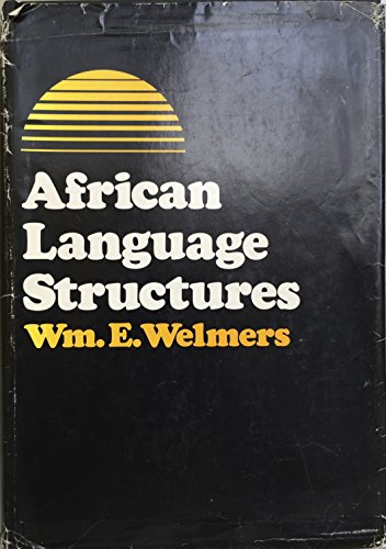 9780520022102: Welmers: African Lang Structures