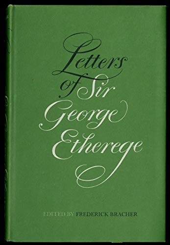 Stock image for Letters of Sir George Etherege for sale by Irish Booksellers