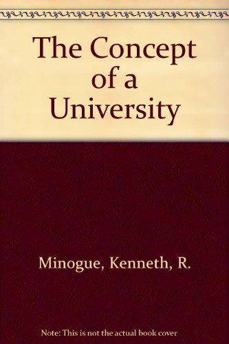 Beispielbild fr The Concept of the University zum Verkauf von Better World Books