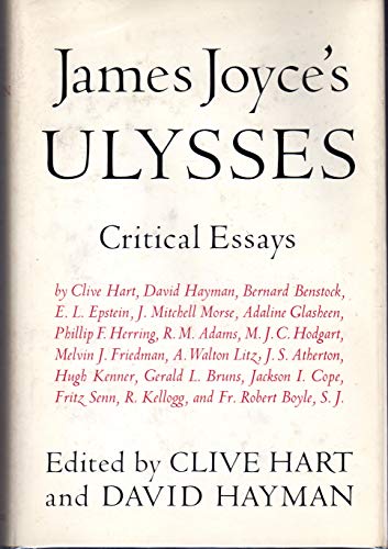 Beispielbild fr James Joyce's Ulysses : Critical Essays zum Verkauf von Better World Books